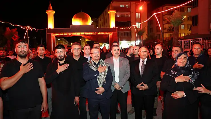 Iğdır Valisi Ercan Turan, Muharrem Ayı Yas Programlarını Ziyaret Etti