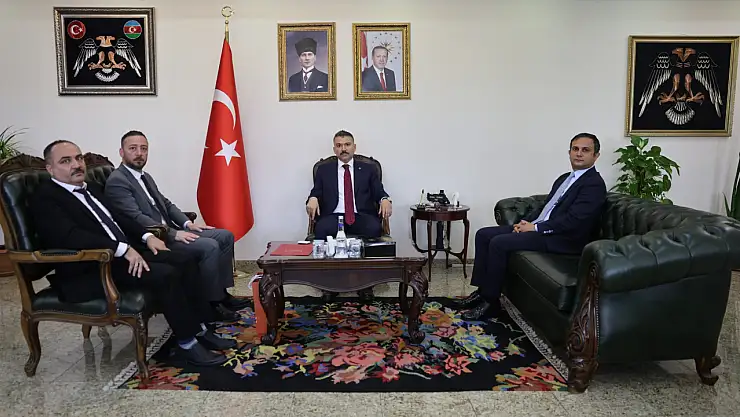 Iğdır Valisi Ercan Turan, Tarım Kredi Kooperatifleri Erzurum Bölge Müdürünü Kabul Etti