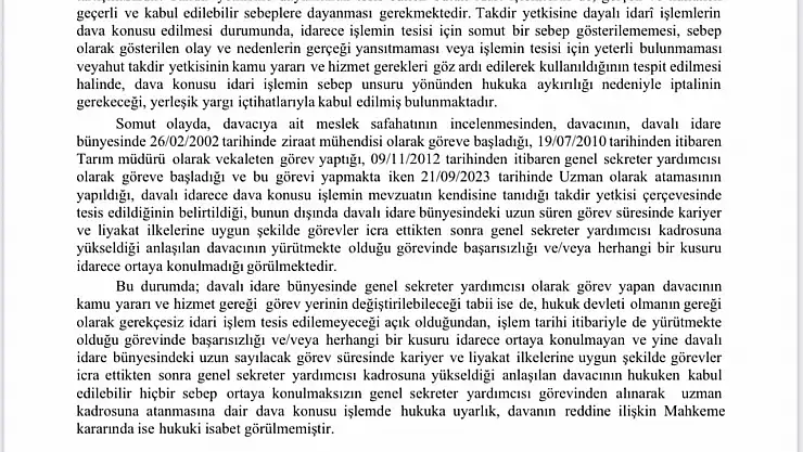 Iğdır Valisi, Mehmet Nuri Turan'ı ikinci kez görevden aldı!