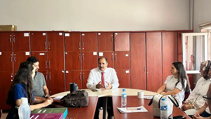 İl Milli Eğitim Müdürü Aziz Gün, Mesleki ve Teknik Anadolu Lisesi'ni Ziyaret Etti