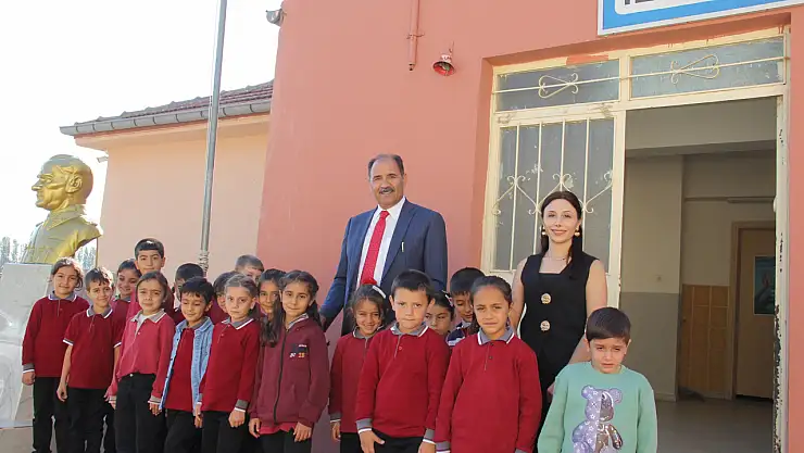 İl Millî Eğitim Müdürü Aziz Gün'den Köy Okullarına Ziyaret
