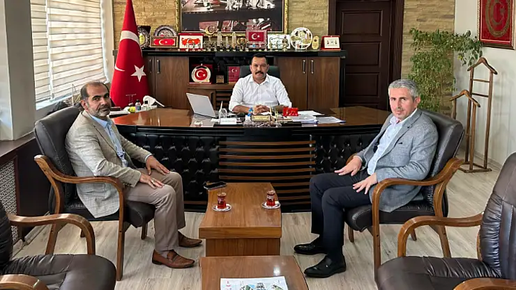 İlçe Müftülerinden Muradiye Kaymakamı TÜRKMENOĞLU'na Ziyaret