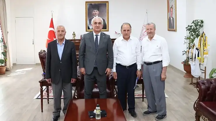 İmam Şafii Camii Derneği'nden Vali Avni Çakır'a Ziyaret