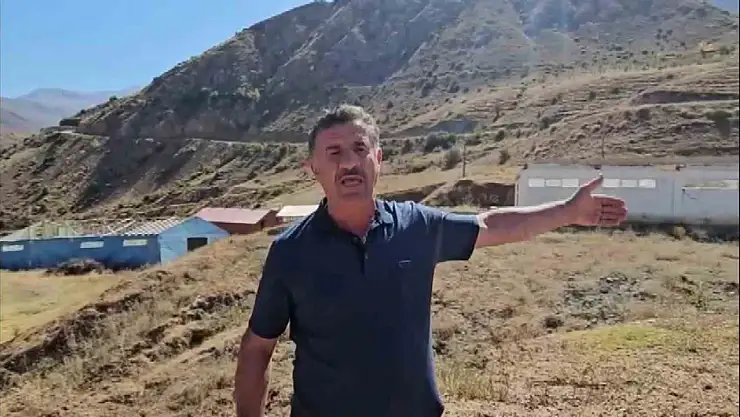 İspir'deki heyelan felaketi, üreticiyi milyonlarca lira zarara uğrattı, mağdur yardım istiyor