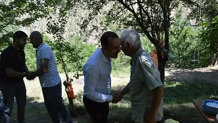 İspir Kaymakamı Ahmet Salih Poçanoğlu, Başköy Orta Mahalle Ziyaretinde Çalışmaları İnceledi