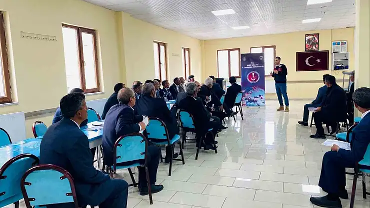Jandarma, Kars'ta köylere siber dolandırıcılığa karşı eğitim verdi