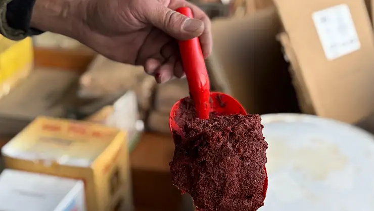 Kadınların emeği ile hazırlanan salçalar Ağrı'da yoğun ilgi görüyor