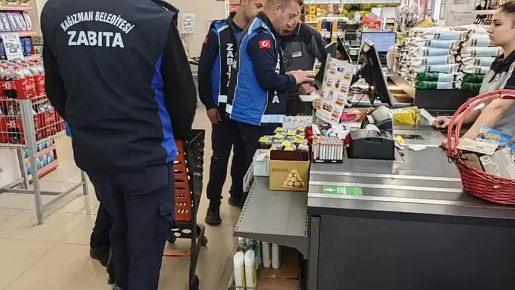 Kağızman Belediyesi'nden Market ve İş Yerlerine Fiyat ve Son Kullanma Tarihi Denetimi