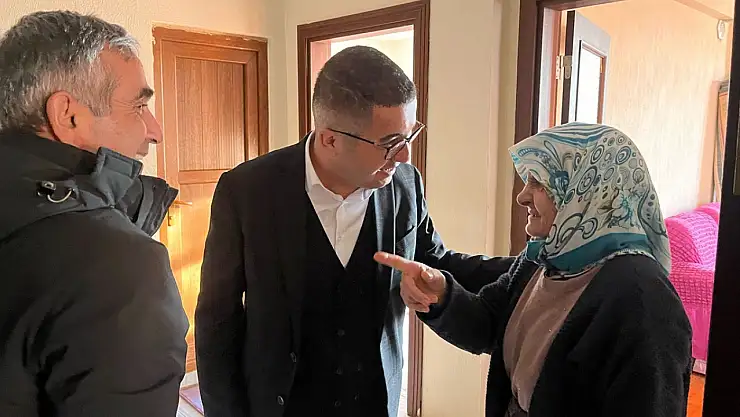 Kağızman Kaymakamı Daştan'dan yaşlılara Ramazan ziyareti