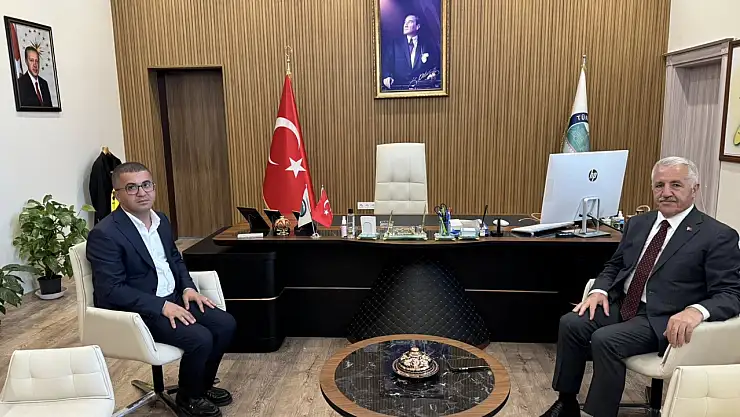 Kağızman Kaymakamı Okan Daştan'a Ziyaret