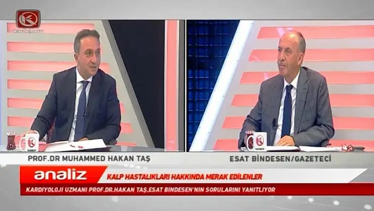 Kalp hastalıkları ve tedavi yöntemleri Kardelen TV'de ele alındı