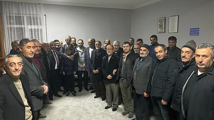 Kamil Aydın, Saltuklu Mahallesi'nde Vatandaşlarla Buluştu