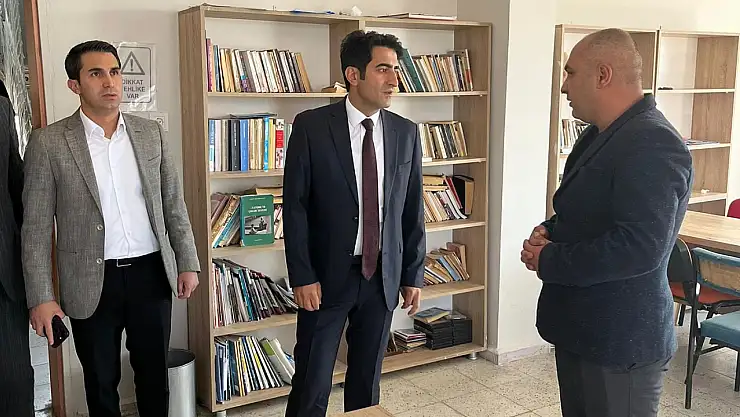 Karaurgan'da Kaymakam Aslantatar'dan Okul Ziyareti