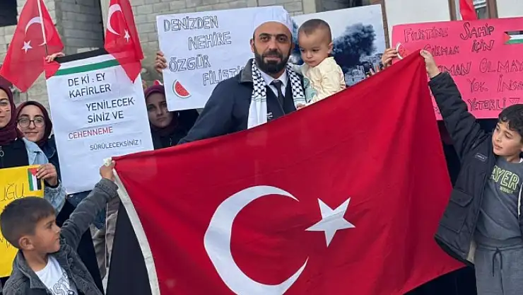 Karayazı Din Gönüllüleri Filistin İçin Bir Araya Geldi