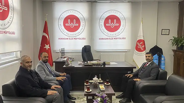 Karayazı İlçe Müftülüğü'nden İlçe Müftülüklerine Ziyaret