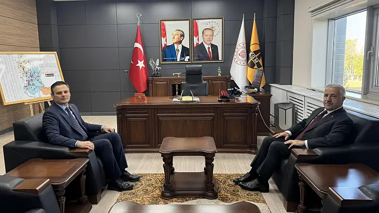 Karayolları Kars Bölge Müdürü Hakan Yenilmez'e Ziyaret