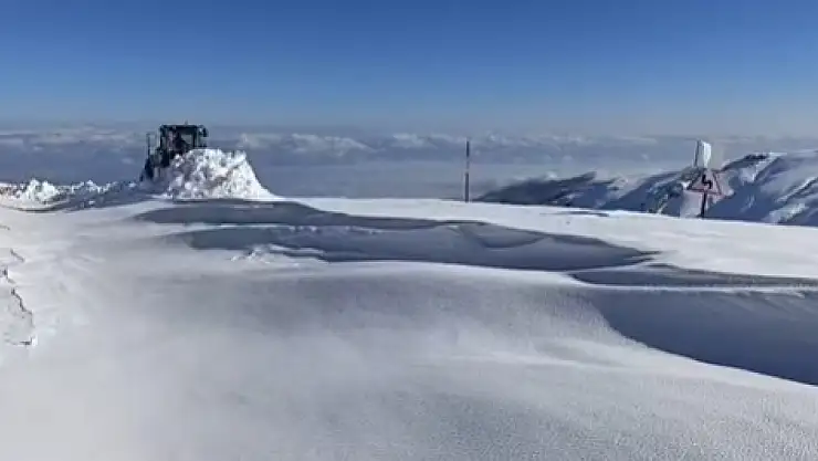 Karla Mücadele Çalışmaları Çavuştepe-Üçevler Yolunda Sürüyor