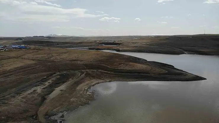 Kars Baraj Gölü'nde doğa uyandı su kuşları gölde belirdi