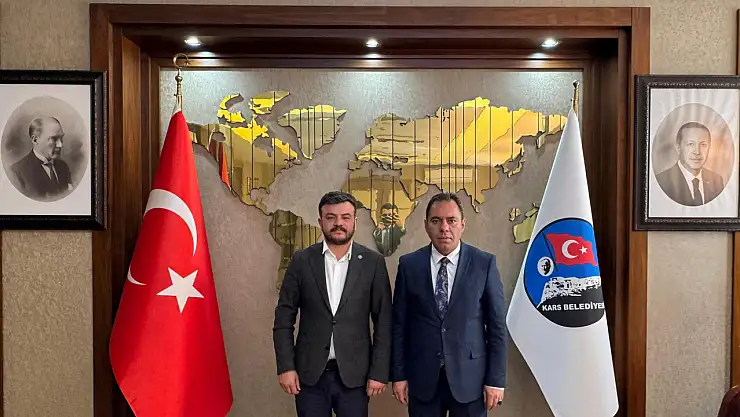 Kars Belediyesi, Uluslararası Türkmen Vakfı Yönetim Kurulu Başkan Vekili'ni Ağırladı