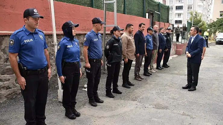 Kars Emniyet Müdürü Tombul, ilk ziyaretini Kağızman İlçe Emniyet Müdürlüğü'ne yaptı