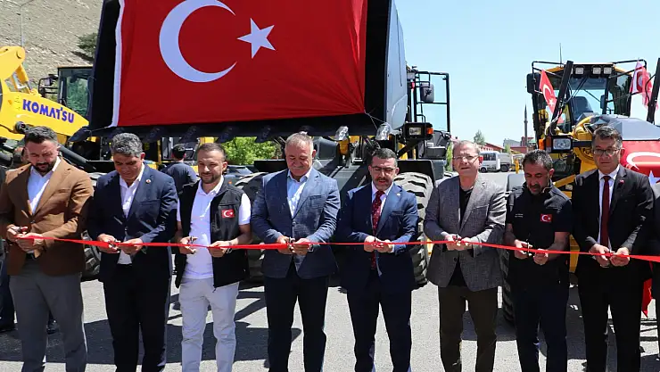 Kars İl Özel İdaresi'ne 13 Yeni İş Makinesi ve 310 Çöp Konteyneri Kazandırıldı
