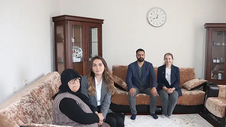 Kars İl Sağlık Müdürlüğü'nden Şehit ve Gazi Ailelerine Kurban Bayramı Ziyareti