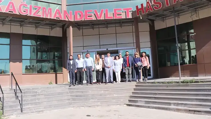 Kars İl Sağlık Müdürü Dr. Mücahit Aydın, Kağızman Sağlık Kurumlarını Ziyaret Etti