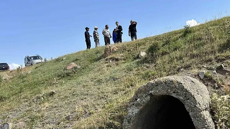 Kars'ın Susuz ilçesinde köylere içme suyu projesi hayat buluyor