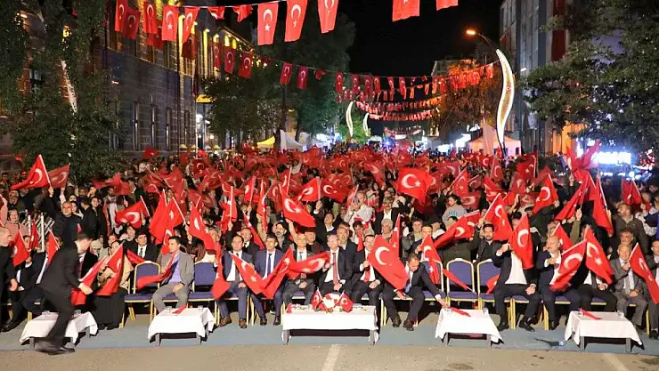 Kars'ta 15 Temmuz Demokrasi ve Milli Birlik Günü Anma Töreni
