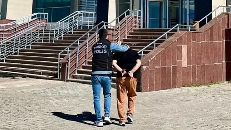Kars'ta 17 yıl hapis cezası bulunan zanlı polis tarafından yakalandı