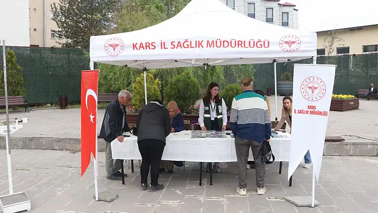 Kars'ta Dünya Tütünsüz Günü'nde farkındalık etkinlikleri ile sağlıklı yaşam bilinci artırıldı