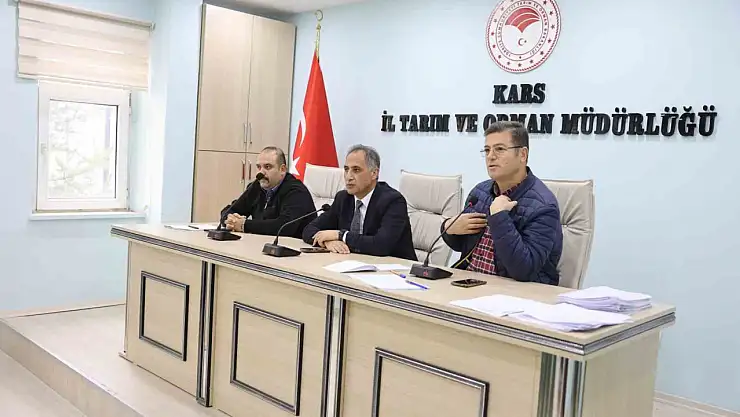 Kars'ta Genel Tarım Sayımı için muhtarlara bilgilendirme toplantısı düzenlendi