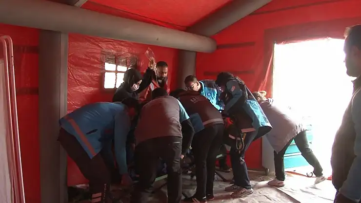 Kars'ta gerçekleştirilen HAP tatbikatı, gerçeği aratmayan anlar yaşattı!