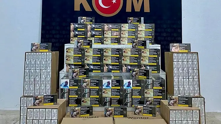 Kars'ta Kaçak Tütün Operasyonu 130 Bin Boş Makaron Ele Geçirildi