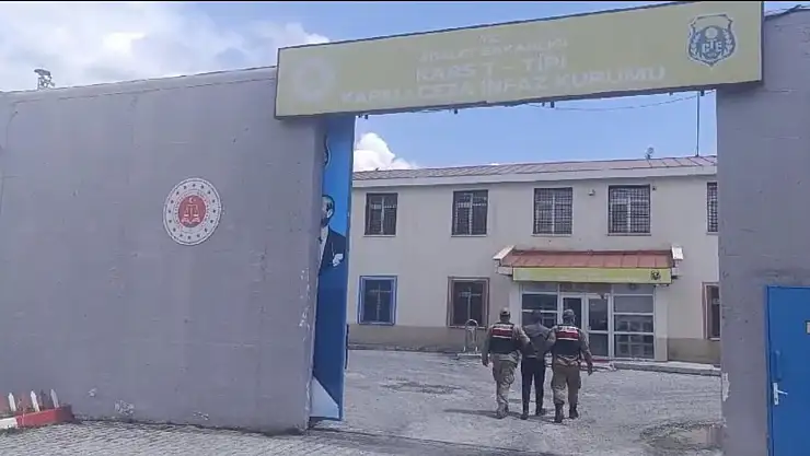 Kars'ta kesinleşmiş hapis cezası bulunan 1 kişi yakalandı