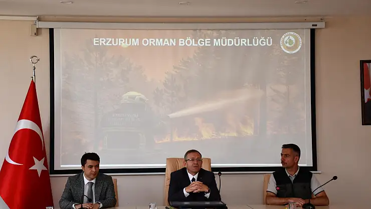 Kars'ta Orman Yangınları İçin Kritik Toplantı Yapıldı