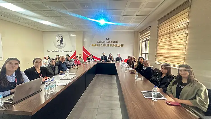 Kars'ta Sağlık Tesislerinin Değerlendirilmesine Yönelik Eğitim Programı Düzenlendi