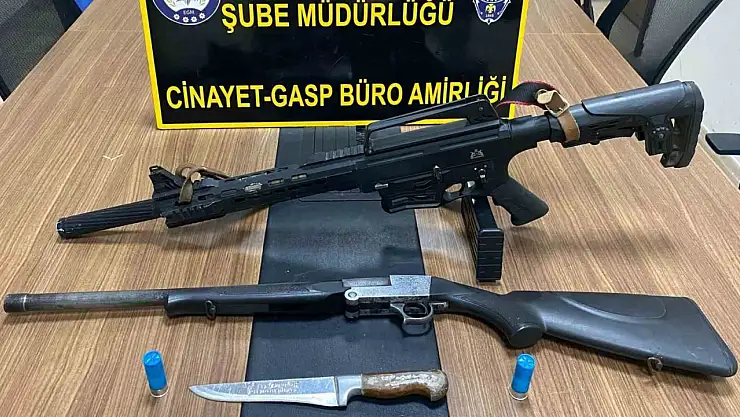 Kars'ta silah ve mühimmat ele geçirildi