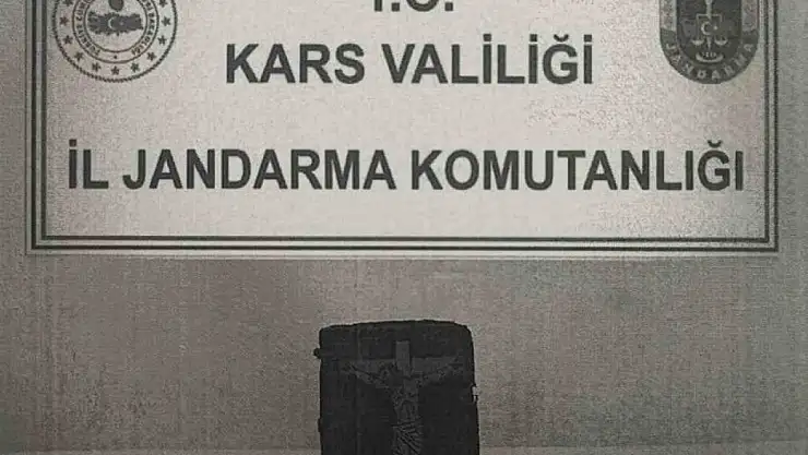 Kars'ta Tarihi Eseri Satmaya Çalışırken Suçüstü Yakalanan Şahıs Gözaltına Alındı