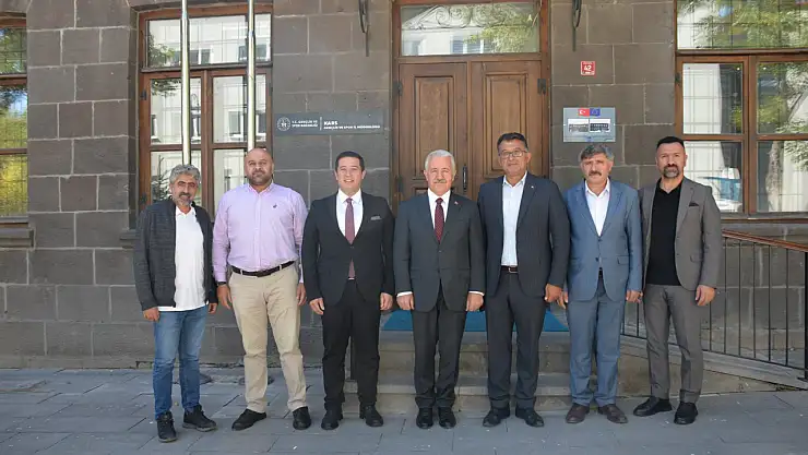 Kars'ta Yeni Göreve Başlayan İl Müdürlerine Ziyaret ve Başarı Dilekleri