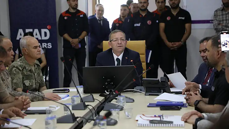 Kars'ta Yerel Düzey Masabaşı Tatbikatı Gerçekleştirildi