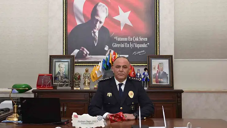 Kars'tan Sakarya'ya Giden İl Emniyet Müdürü Saka, Veda Mesajı Yayınladı