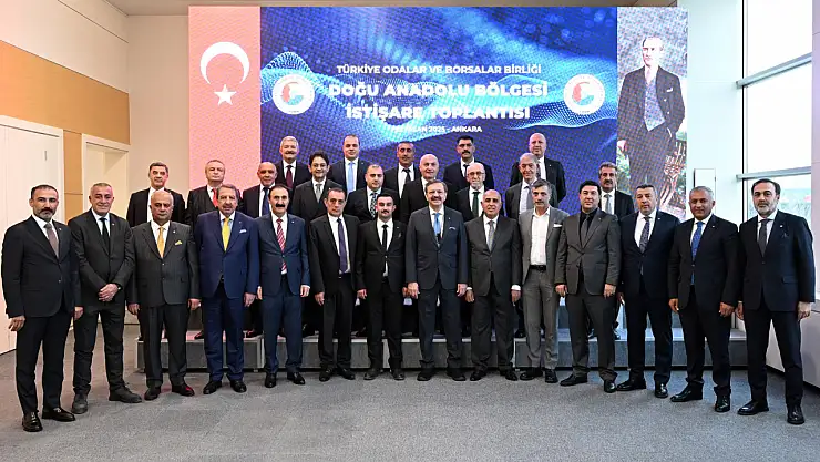 Kars TSO Başkanı Kadir Bozan, TOBB Doğu Anadolu Bölgesi İstişare Toplantısına Katıldı