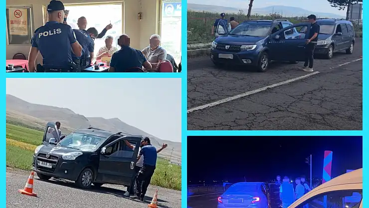 Kars Valiliği'nden güvenlik uygulamalarıyla suçla mücadele kararlılığı vurgusu