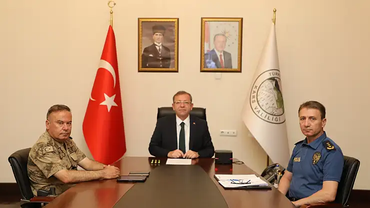 Kars Valisi Polat, Kars'ta güvenlik önlemlerini artırmak için ulusal asayiş toplantısına katıldı