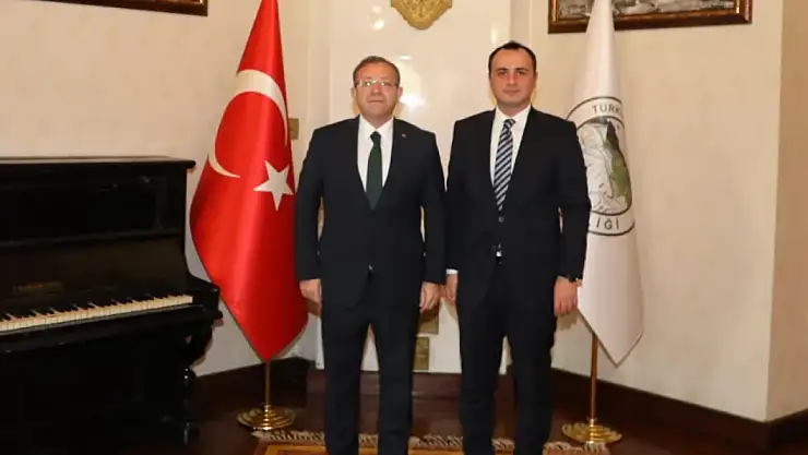 Kars Valisi Polat, Yeni Görevine Atanan Susuz Kaymakamı Halis Hacıismailoğlu'nu Kabul Etti