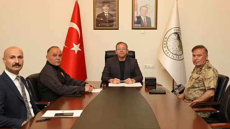 Kars Valisi Ziya Polat, Göç Koordinasyonu Toplantısına Katıldı