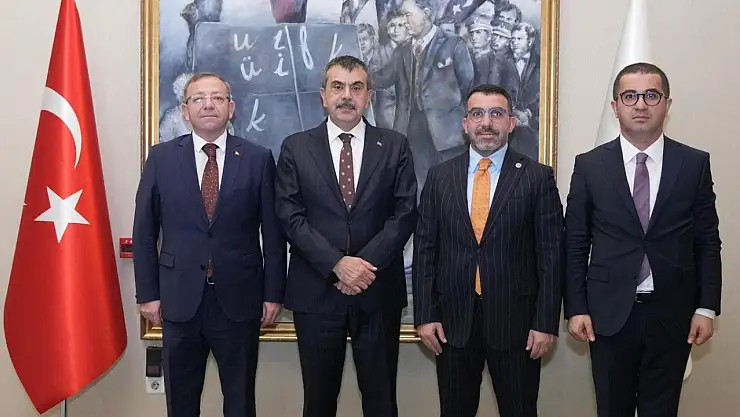 Kars Valisi Ziya Polat'tan Milli Eğitim Bakanı Yusuf Tekin'e Ziyaret