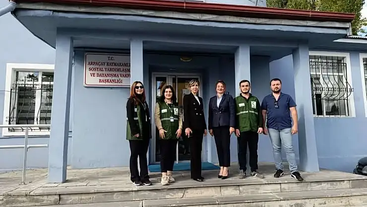 Kars Yeşilay'dan Arpaçay Sosyal Yardımlaşma Vakfı'na Ziyaret