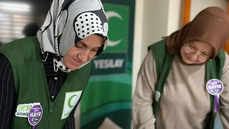 Kars Yeşilay'dan Kadına Yönelik Şiddete Karşı Anlamlı Dantel Atölyesi